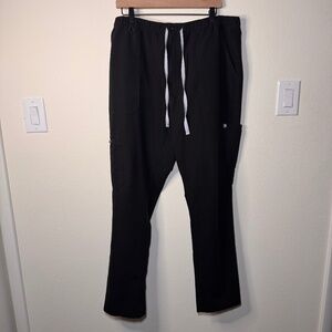 FIGS Men’s Cairo Cargo Scrub Pants XXL Tall Stretch Comfort Medical Workwear